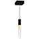 Greta Integrated LED Black Mini Pendant