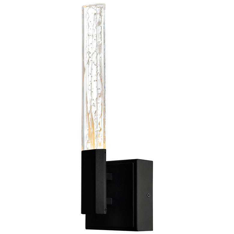 Image 1 Greta Integrated LED Black Wall Light