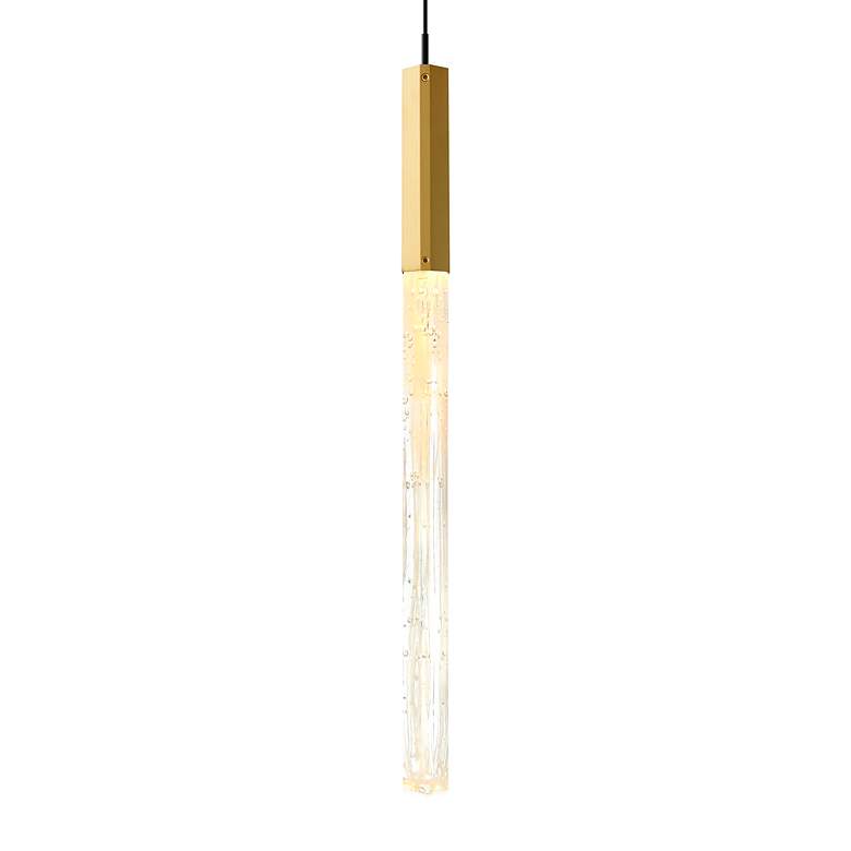 Image 3 Greta Integrated LED Brass Mini Pendant more views