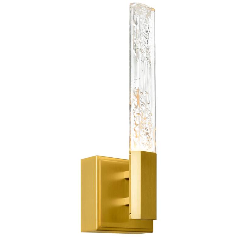 Image 1 Greta Integrated LED Brass Wall Light