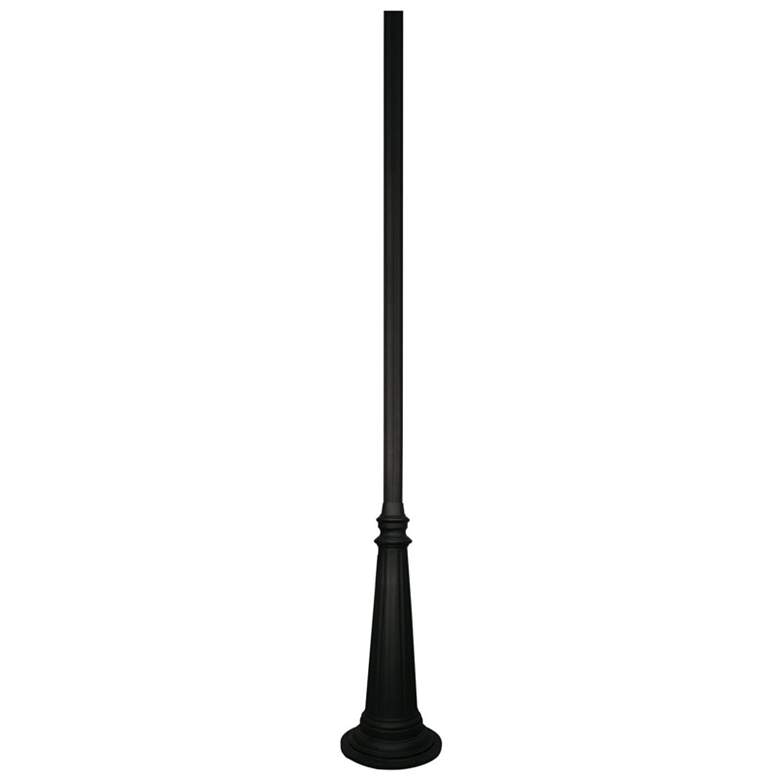 Image 1 Gretchen 121 1/2" High Black Outdoor Post Pole