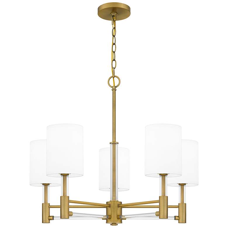 Image 1 Gretchen 5-Light Aged Brass Chandelier