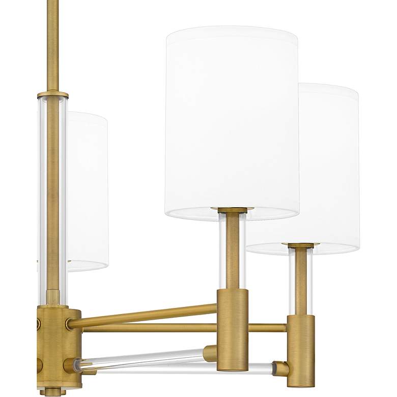 Image 6 Gretchen 5-Light Aged Brass Chandelier more views