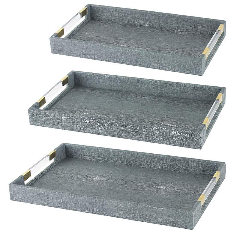 Image 1 Grey & Gold Tray