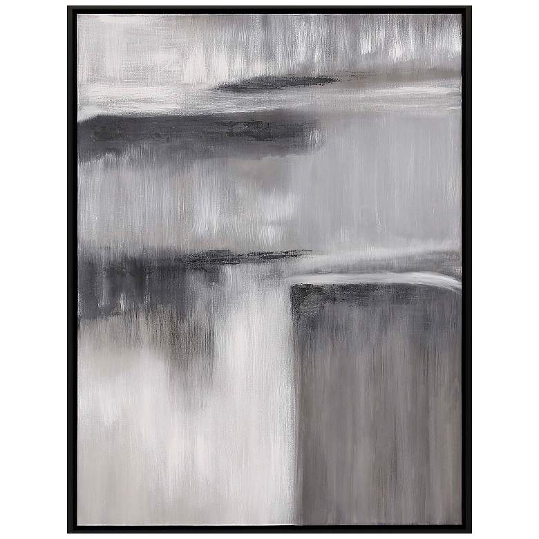 Image 1 Grey Clouds 2 38"W x 50"H Canvas