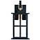 Greyson 16" LED Sconce Brass and Black