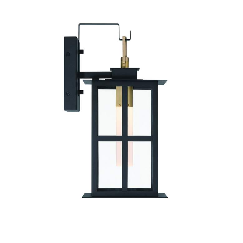 Image 4 Greyson 16" LED Sconce Brass and Black more views