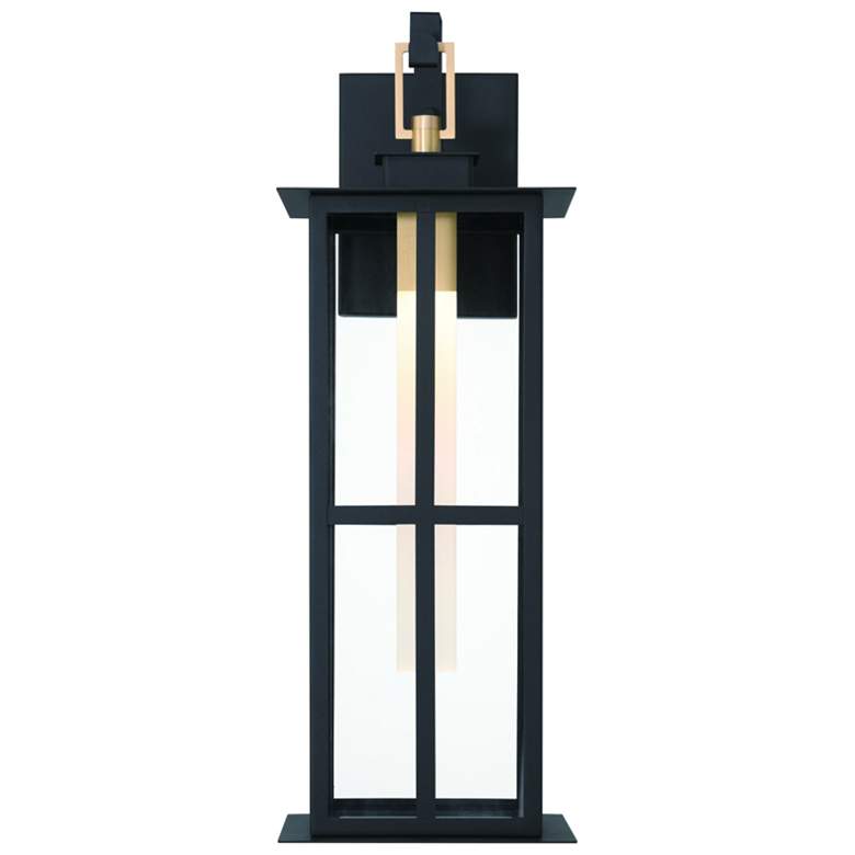 Image 1 Greyson 22" LED Sconce Brass and Black