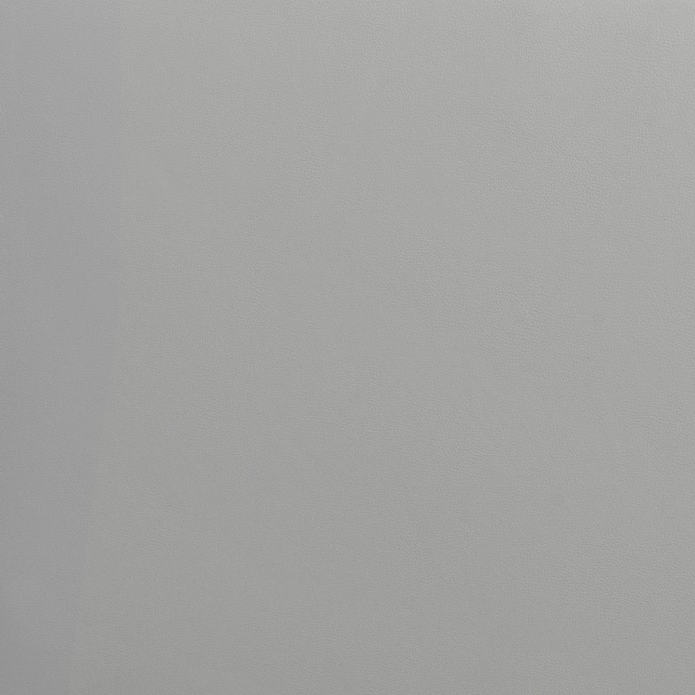 Greyson 83 in. Wide Sofa in Dove Gray Leather Upholstery