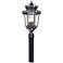 Greystone 21 3/4" High Forged Iron Outdoor Post Light