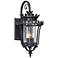 Greystone 23" High Forged Iron Outdoor Wall Light