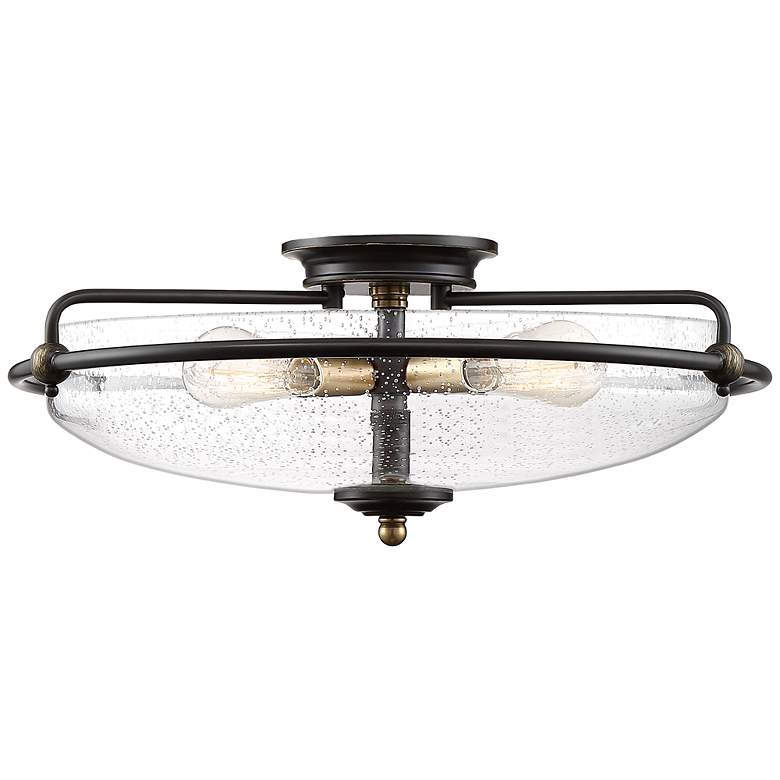 Image 1 Griffin 4 Light Large Flush Mount