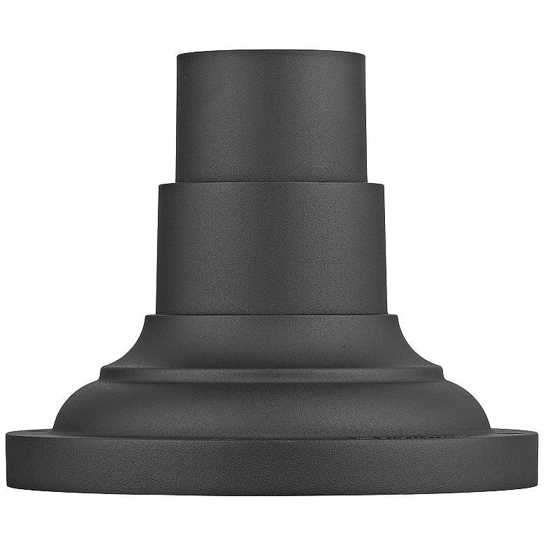 Image 7 Griffin Textured Black Outdoor Pier Mount Adapter more views