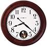 Griffith 25" Cherry Hardwood Pendulum Wall Clock