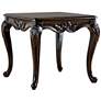 2_Griffith 26 1/2" Wide Espresso Cabriole Legs End Table