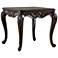 Griffith 26 1/2" Wide Espresso Cabriole Legs End Table
