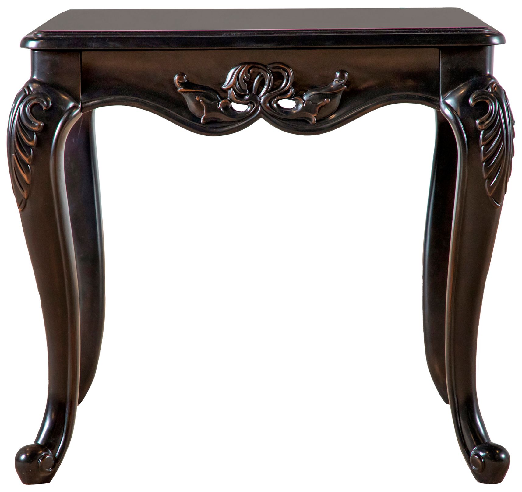 Griffith 26 1/2" Wide Espresso Cabriole Legs End Table