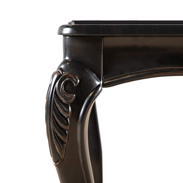 Image 3 Griffith 53" Wide Espresso Cabriole Legs Coffee Table more views