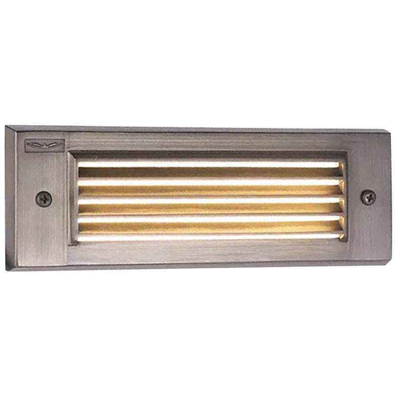Image 2 Grifford 3" High Natural Brass LED Step Light more views