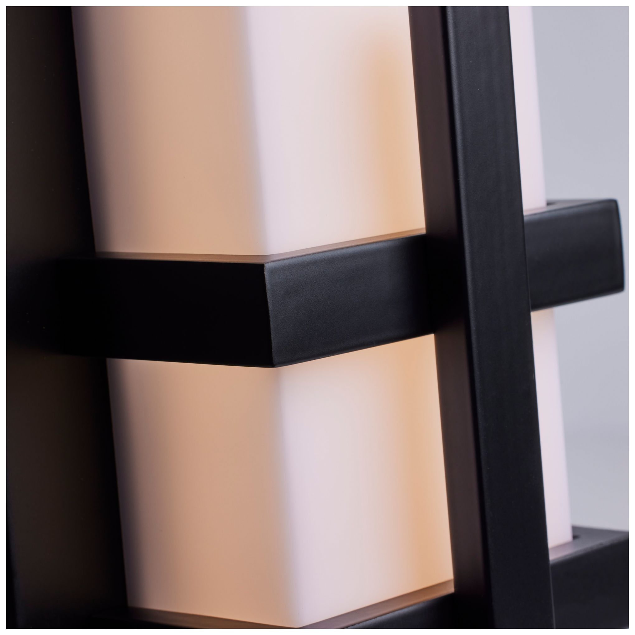 Image 2 Grill; Single LED Wall Sconce; Aged Bronze Finish more views