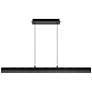 2_Grille 2.75"H x 46.88"W 1-Light Linear Pendant in Black more views