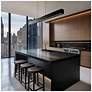 6_Grille 2.75"H x 46.88"W 1-Light Linear Pendant in Black more views