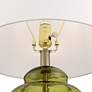 4_Grimmia 24" High Moss Green Glass Table Lamp more views