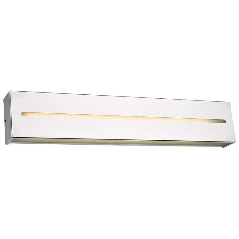 Image 1 Grin 24" Wide Chrome LED Modern Bath Light
