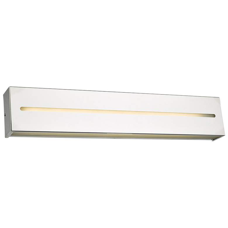 Image 1 Grin 24 inch Wide Chrome LED Modern Bath Light