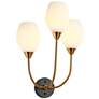 1_Grised 3-Light Opal Glass Wall Sconces