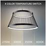 4_Grohle 15.5"H x 32"W 2-Light Pendant in Black more views