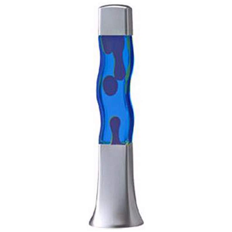 Image 1 Groovy Blue and Blue 16 inch HIgh Curvy Motion Accent Lamp