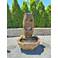 Grotto 41"H Relic Lava Tiered Outdoor LED Fountain