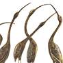 3_Group Of Five Shorebirds 22" High Capiz Shell Wall Decor more views