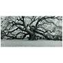 3_Growth 72" Wide Free Floating Tempered Art Glass Wall Art
