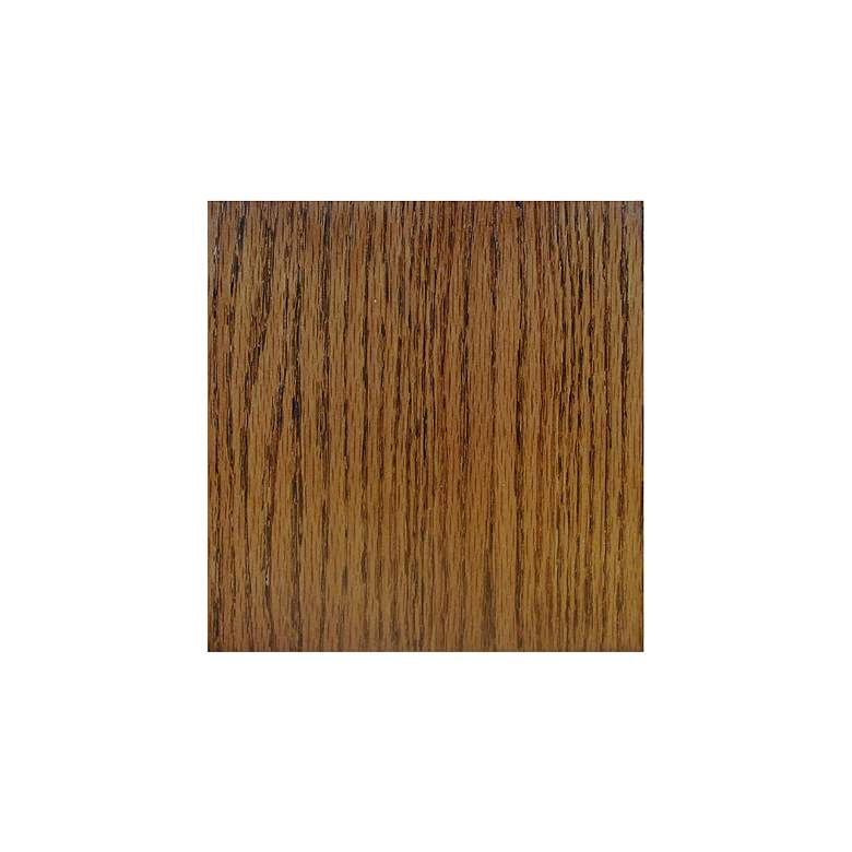 Image 3 Grundy 48" High Dry Oak Finish Double-Wide Bookcase more views