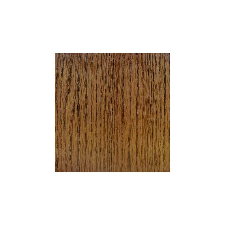 Image 3 Grundy Dry Oak Single-Wide 3-Shelf Bookcase more views