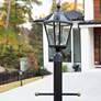 Watch A Video About the Royal Black Solar LED Outdoor Pier Mount Lamp