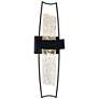 2_Guadiana 26" High Black LED Wall Sconce