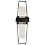 3_Guadiana 26" High Black LED Wall Sconce more views