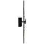 4_Guadiana 26" High Black LED Wall Sconce more views