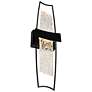 5_Guadiana 26" High Black LED Wall Sconce more views