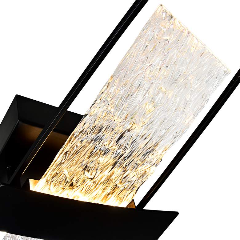 Image 6 Guadiana 26" High Black LED Wall Sconce more views