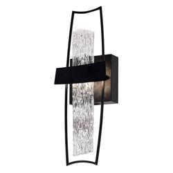 Guadiana 5 in LED Black Wall Sconce