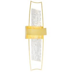 Guadiana Integrated LED Satin Gold Wall Light