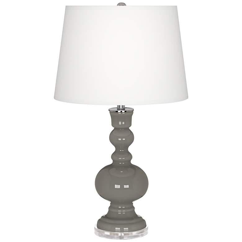 Image 2 Guantlet Gray Apothecary Table Lamp with Dimmer
