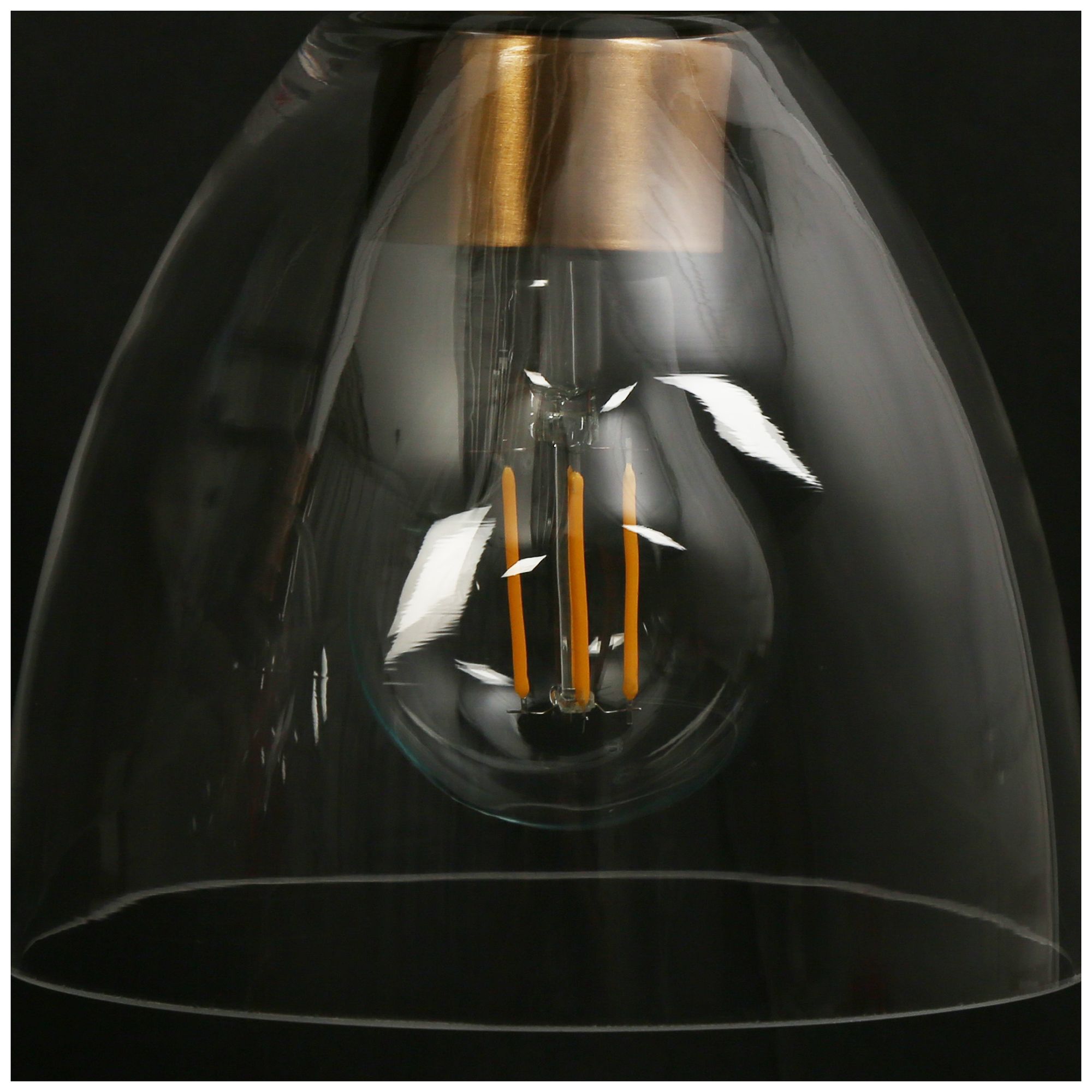 Guayaba 22 3/4"W Matte Black with Brass 3-Light Bath Light