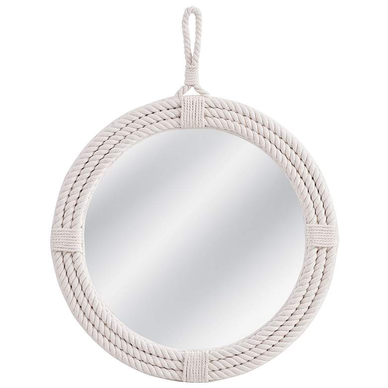 Image 1 Guedry 38" x 46" Natural Rope Wall Mirror