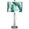 Guinea Giclee Apothecary Clear Glass Table Lamp