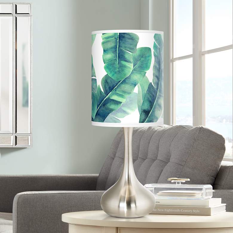 Image 1 Guinea Giclee Droplet Table Lamp